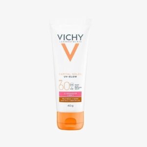 Protetor Solar Facial UV-Glow FPS60 Com Cor 40g